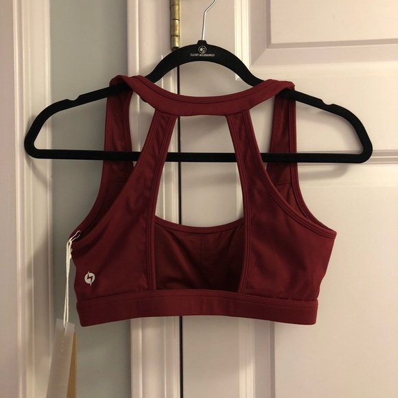 NWT Popflex Red Sports Bra - Picture 2 of 6